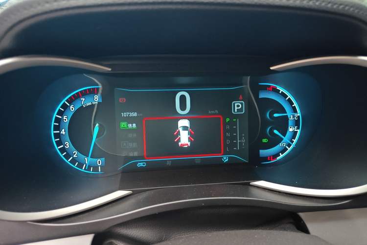 Used Cowin X3 2016 1.6L CVT Enthusiast Edition Odometer Close Up
