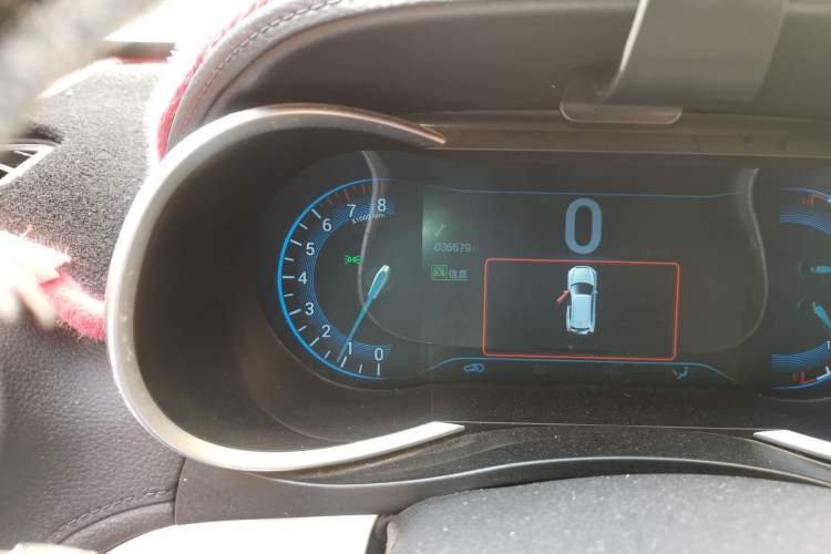 Used Cowin X3 2016 1.6L Manual Enthusiast Edition Odometer Close Up