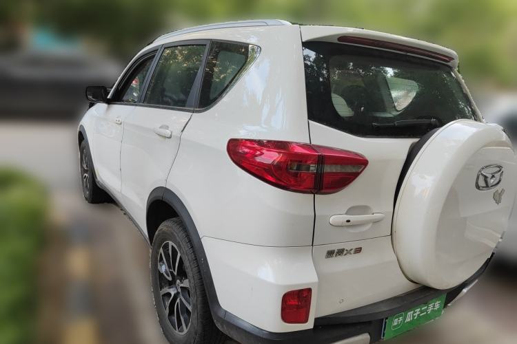 Used Cowin X3 2016 1.6L Manual Enthusiast Edition Rear Left 45 Deg