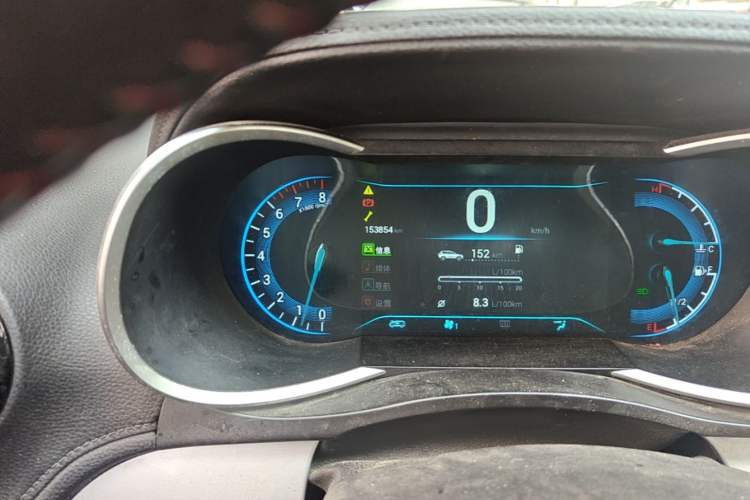 Used Cowin X3 2016 1.6L Manual SmartConnect III Version Odometer Close Up