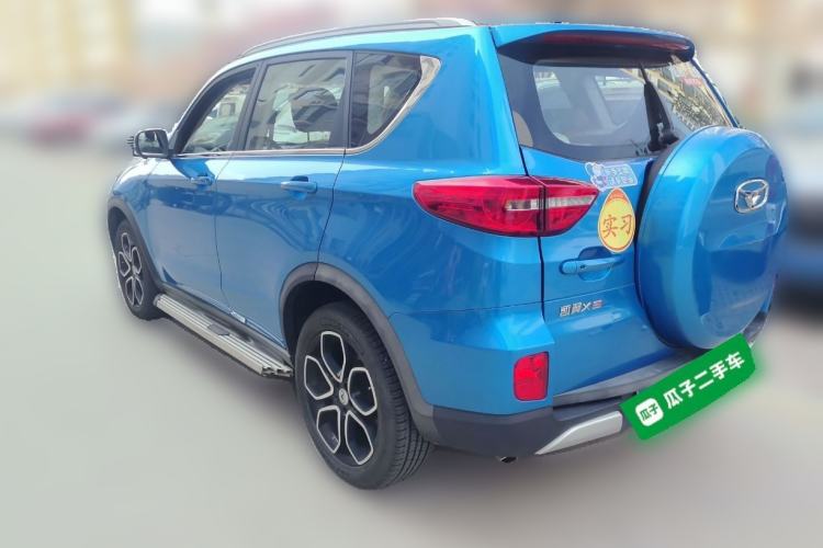 Used Cowin X3 2017 1.6L Manual Flagship Model China V Standard Rear Left 45 Deg