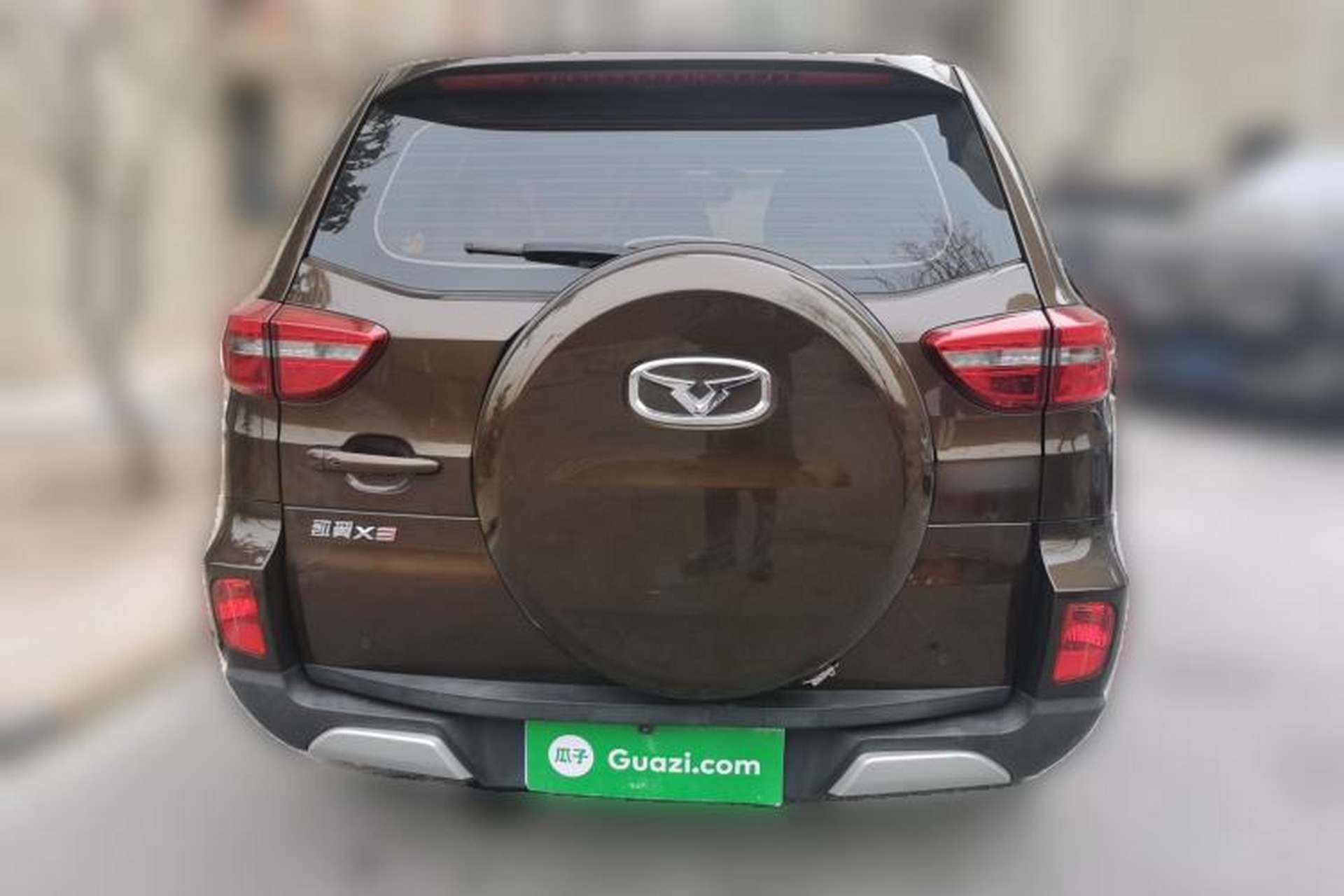 Used Cowin X3 2017 1.6L CVT Enthusiast Edition China V Standard Rear