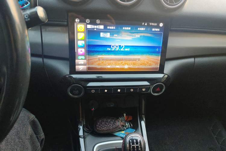 Used Cowin X3 2017 1.6L Manual Enthusiast Edition China V Standard Audio And AC Panel