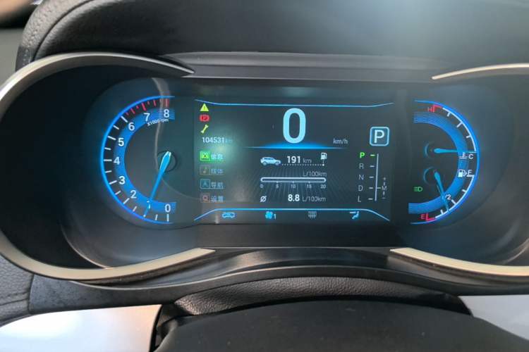 Used Cowin X3 2017 1.6L CVT Enthusiast Edition China V Standard Instrument Cluster