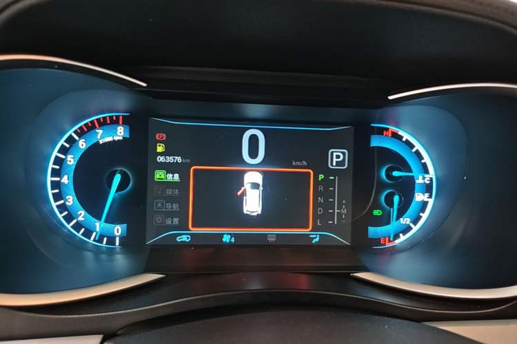 Used Cowin X3 2017 1.6L CVT Enthusiast Edition China V Standard Instrument Cluster