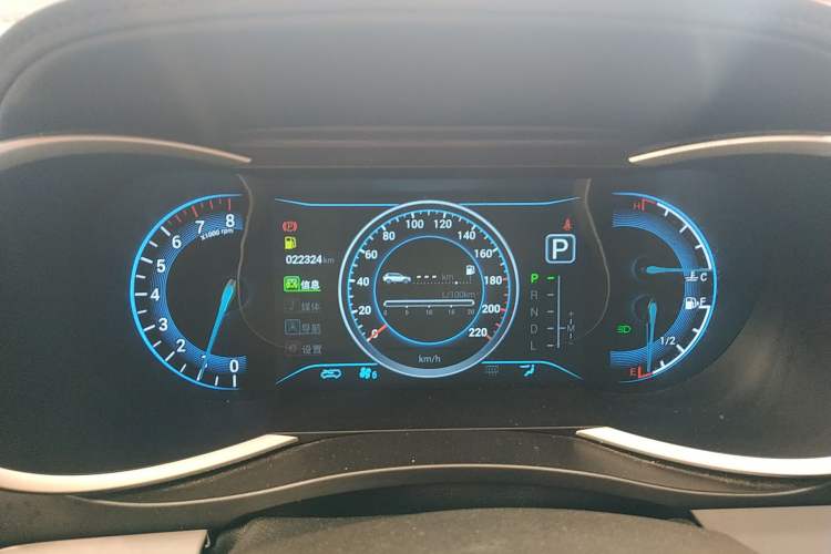 Used Cowin X3 2017 1.6L CVT Enthusiast Edition China V Standard Instrument Cluster