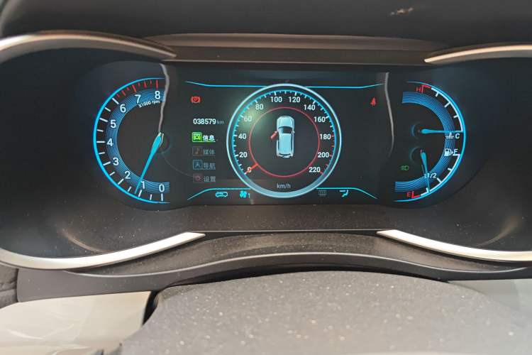 Used Cowin X3 2017 1.6L Manual Enthusiast Edition China V Standard Instrument Cluster