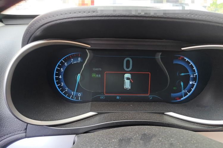 Used Cowin X3 2017 1.6L Manual Enthusiast Edition China V Standard Odometer Close Up