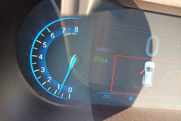Used Cowin X3 2017 1.6L Manual Enthusiast Edition China V Standard Odometer Close Up