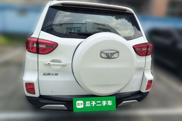 Used Cowin X3 2017 1.6L CVT Luxury Edition China V Standard Rear