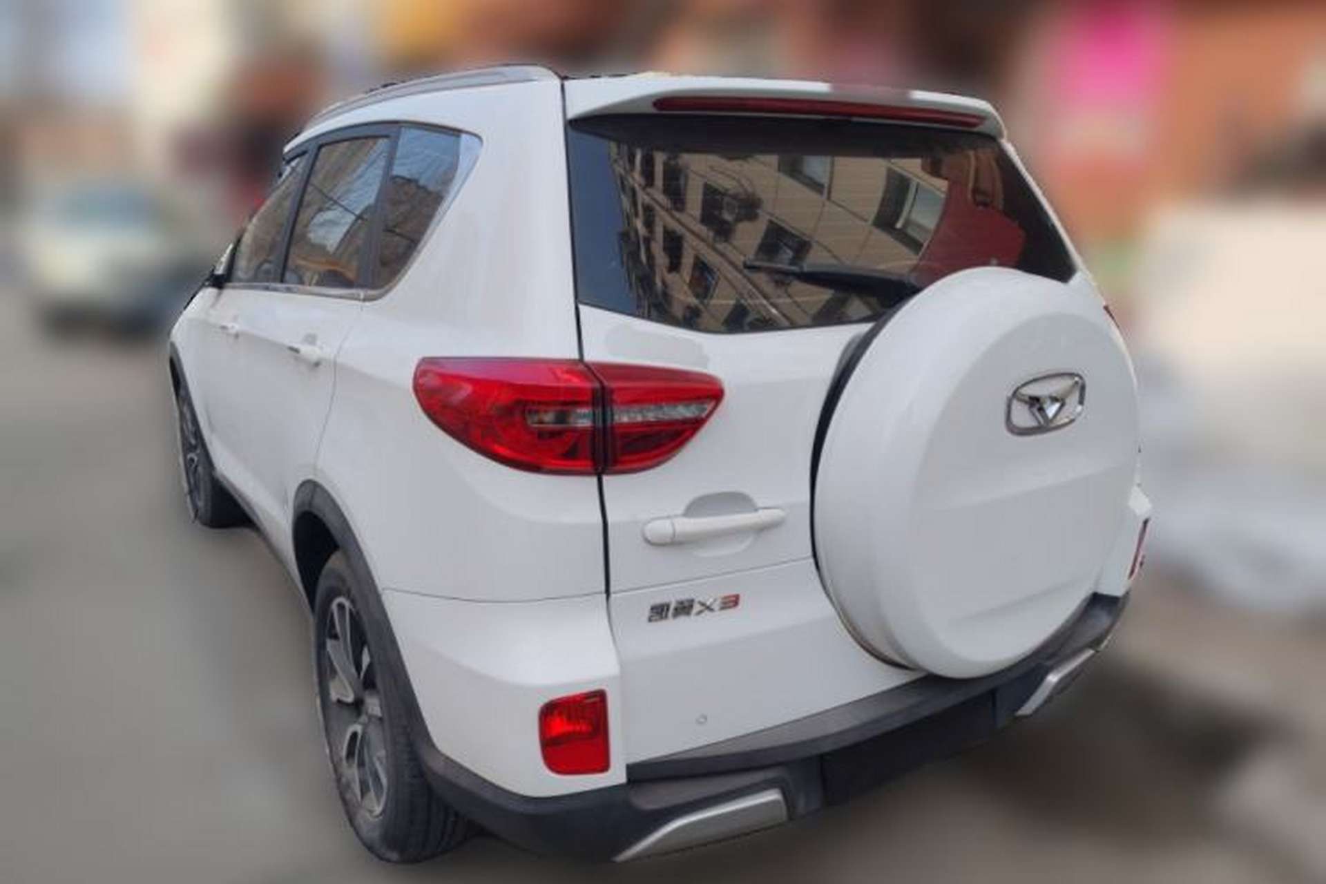 Used Cowin X3 2017 1.6L CVT Enthusiast Edition China V Standard Rear Left 45 Deg