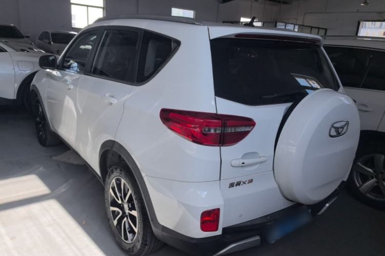 Used Cowin X3 2017 1.6L CVT Enthusiast Edition China V Standard Rear Left 45 Deg