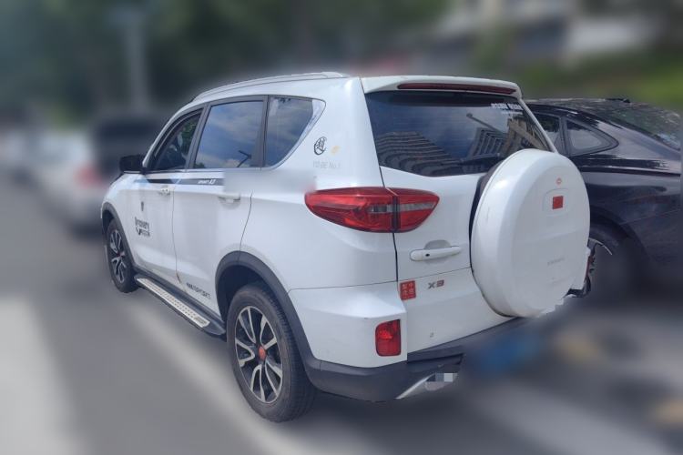 Used Cowin X3 2017 1.6L Manual Enthusiast Edition China V Standard Rear Left 45 Deg