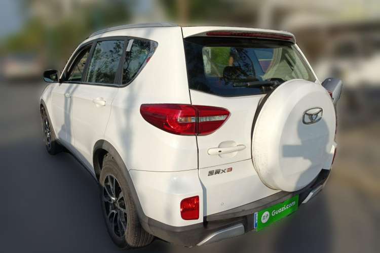 Used Cowin X3 2017 1.6L Manual Enthusiast Edition China V Standard Rear Left 45 Deg