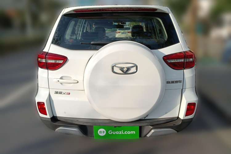 Used Cowin X3 2017 1.6L Manual Enthusiast Edition China V Standard Rear