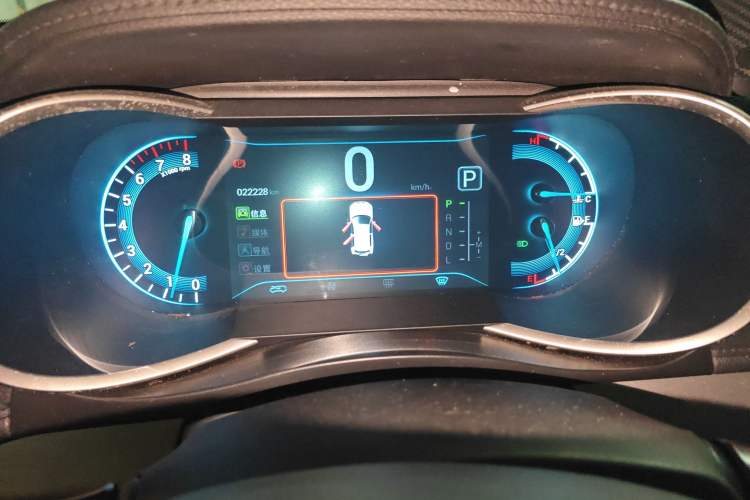 Used Cowin X3 2017 1.6L CVT Luxury Edition China V Standard Instrument Cluster