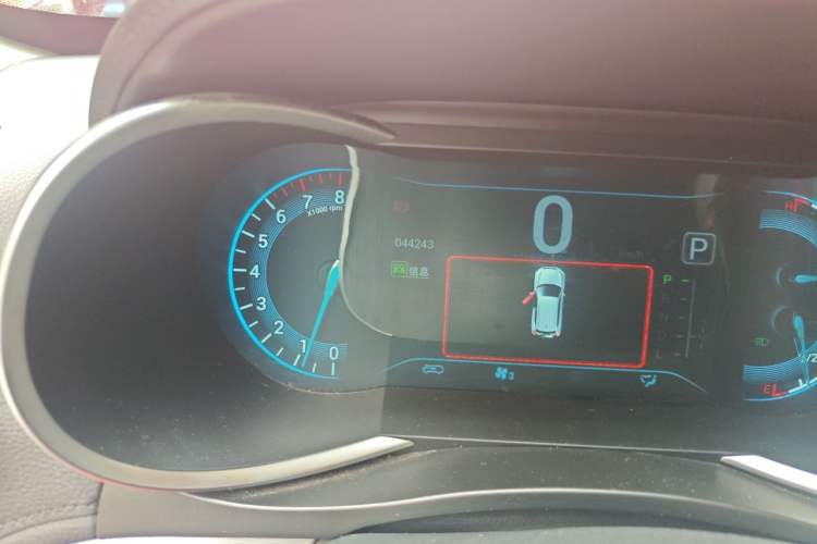 Used Cowin X3 2018 1.6L CVT Zhiyao Edition China V Standard Odometer Close Up