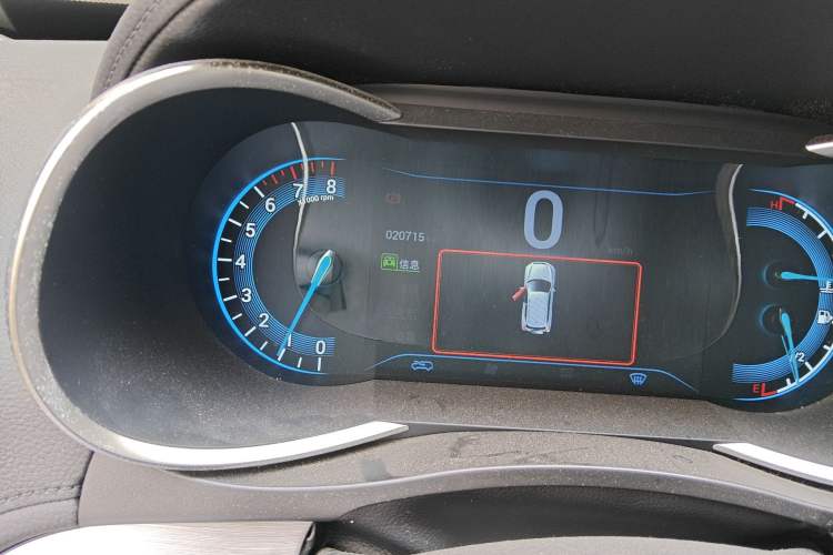 Used Cowin X3 2019 1.5L Manual Smart Edition Odometer Close Up