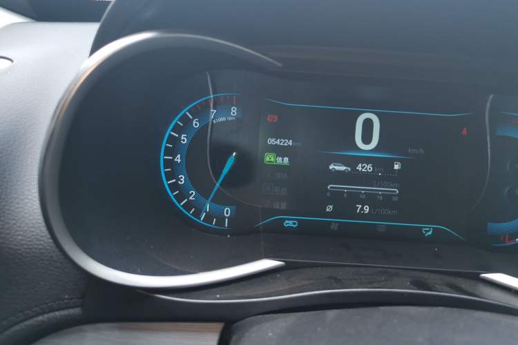 Used Cowin X3 2019 1.5L Manual Zhiyao Edition Odometer Close Up
