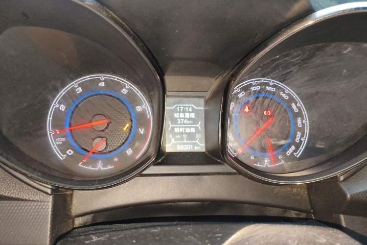 Used Cowin X5 2017 1.5T Manual Luxury Model Instrument Cluster
