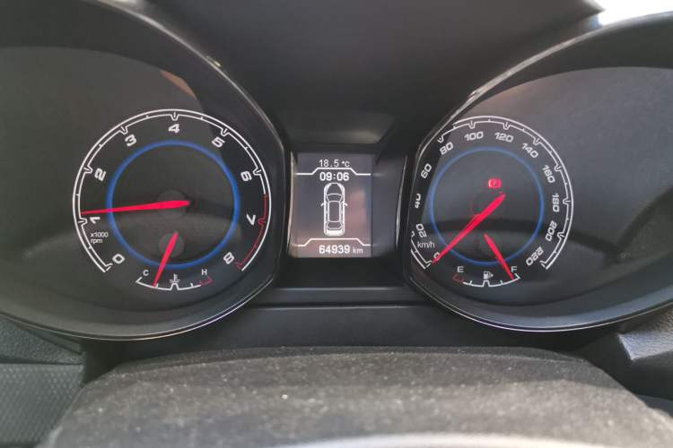 Used Cowin X5 2017 1.5T Manual Flagship Model Instrument Cluster