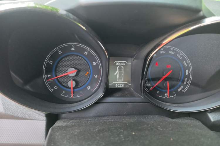Used Cowin X5 2017 1.5T Manual Luxury Model Instrument Cluster