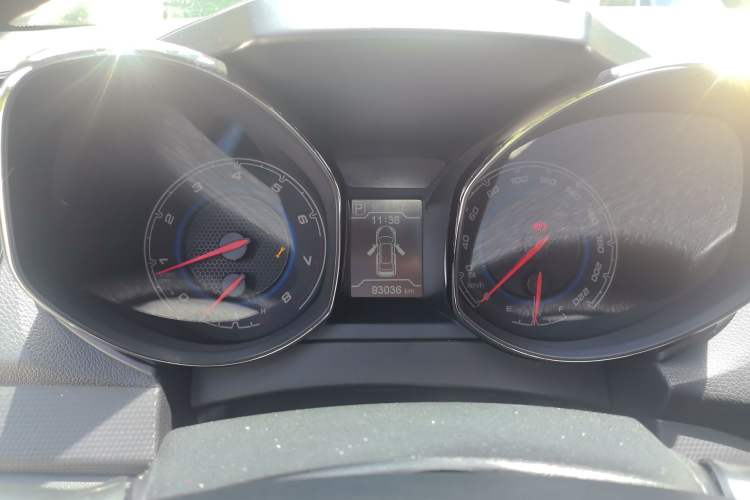 Used Cowin X5 2017 1.5T CVT Flagship Model Instrument Cluster