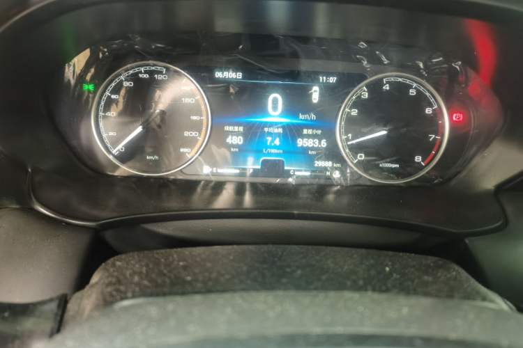 Used Cowin Xuandu 2021 1.5T Manual Comfort Edition Odometer Close Up