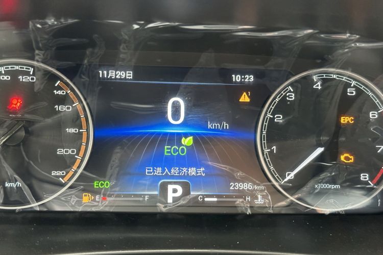 Used Cowin Xuandu 2021 1.5T CVT Prado Edition Odometer Close Up