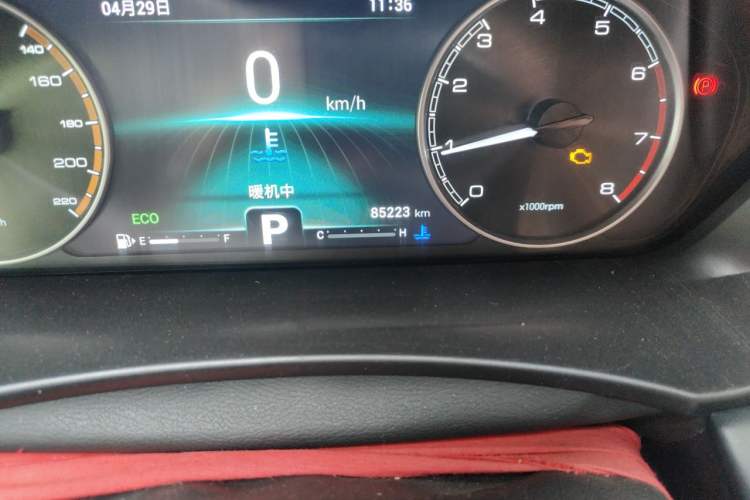 Used Cowin Xuandu 2021 1.5T CVT Prado Edition Odometer Close Up