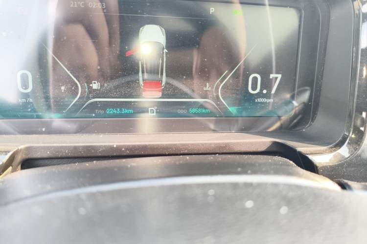 Used Cowin Xuanjie 2020 1.5L CVT Zhaо Odometer Close Up
