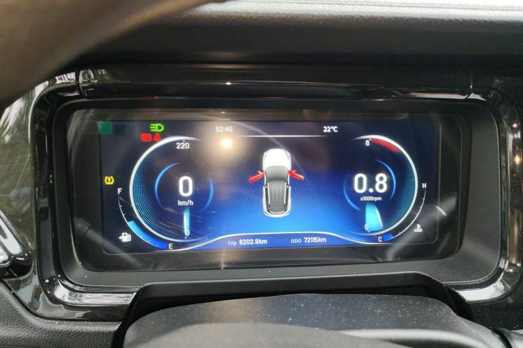 Used Cowin Xuanjie 2020 Revised Version 1.5L Manual - Yue Instrument Cluster