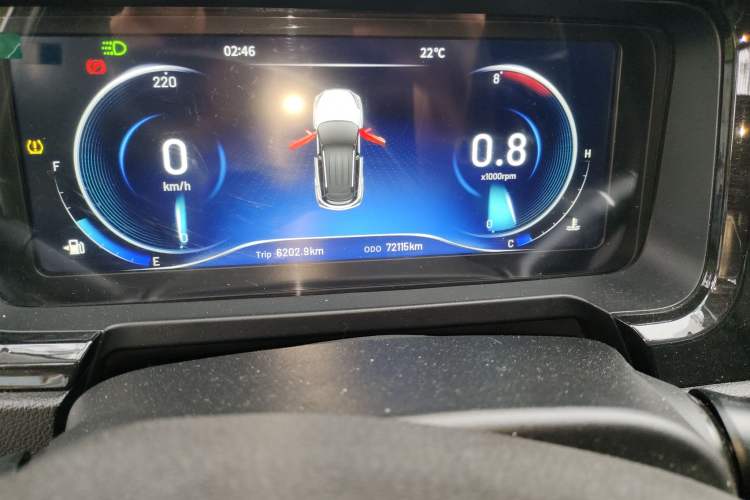 Used Cowin Xuanjie 2020 Revised Version 1.5L Manual - Yue Odometer Close Up