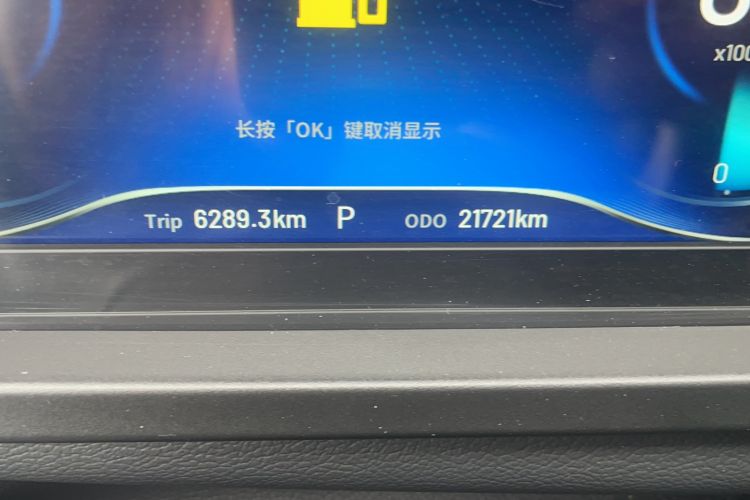 Used Cowin Xuanjie 2020 1.5L CVT Fun Odometer Close Up