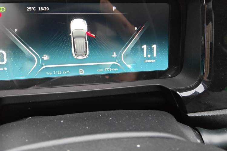 Used Cowin Xuanjie 2020 Updated 1.5L CVT Zhaо Odometer Close Up