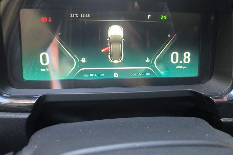 Used Cowin Xuanjie 2020 1.5L CVT Zhaо Odometer Close Up