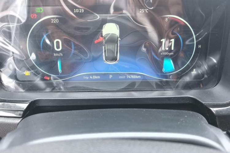 Used Cowin Xuanjie 2020 1.5L CVT Zhaо Odometer Close Up