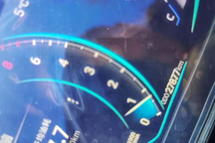 Used Cowin Xuanjie 2020 Updated 1.5L CVT Zhaо Odometer Close Up