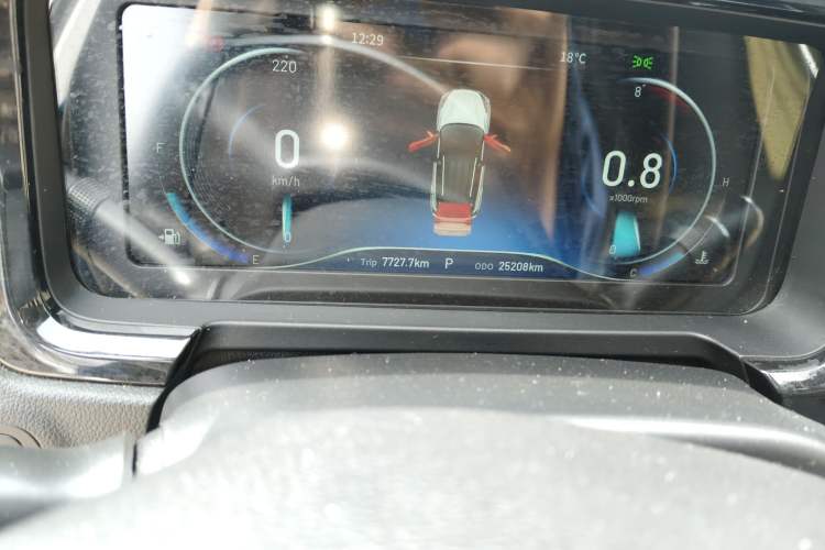 Used Cowin Xuanjie 2020 1.5L CVT Zhaо Odometer Close Up