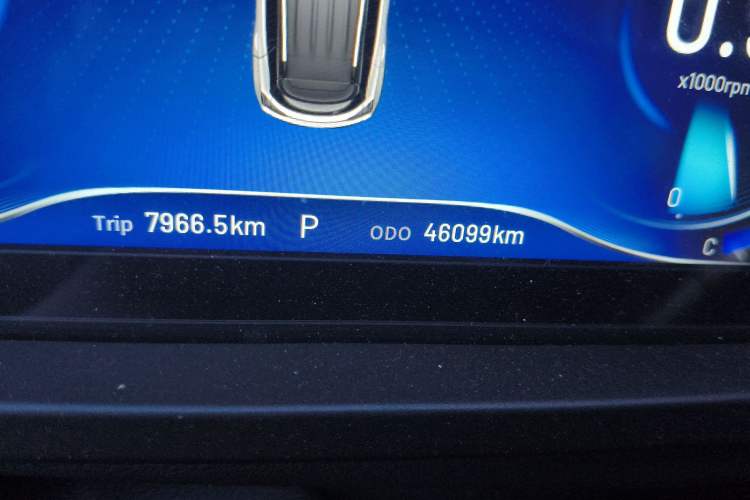 Used Cowin Xuanjie 2020 Updated 1.5L CVT Zhaо Odometer Close Up