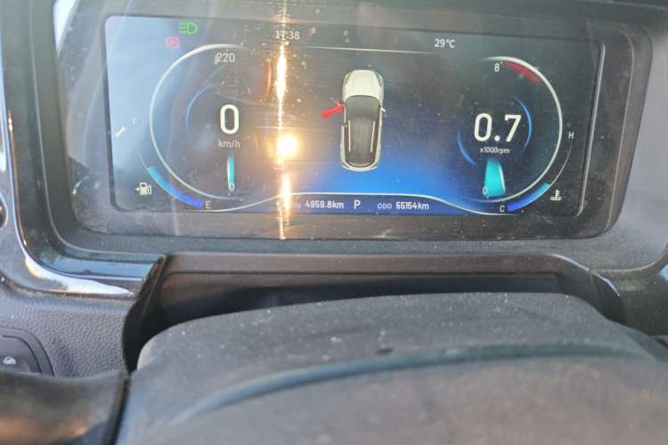 Used Cowin Xuanjie 2020 Updated 1.5L CVT Zhaо Odometer Close Up
