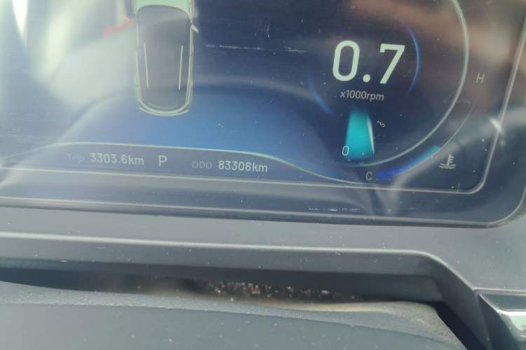 Used Cowin Xuanjie 2020 Updated 1.5L CVT Zhaо Odometer Close Up