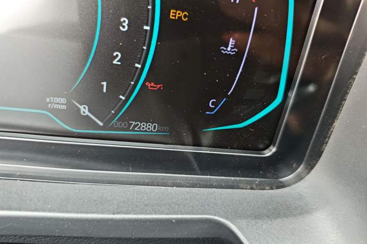 Used Cowin Xuanjie 2021 1.5L CVT Luxury Edition Odometer Close Up