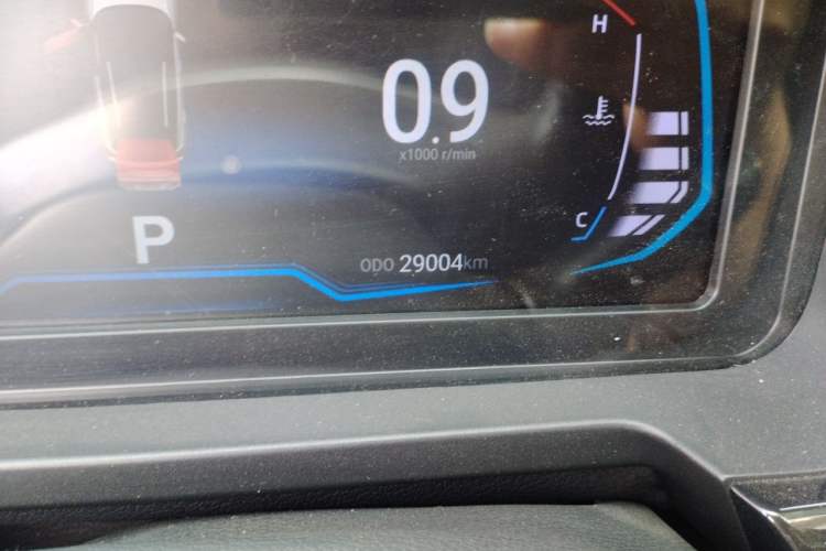 Used Cowin Xuanjie 2021 1.5L CVT Enjoyment Edition Odometer Close Up