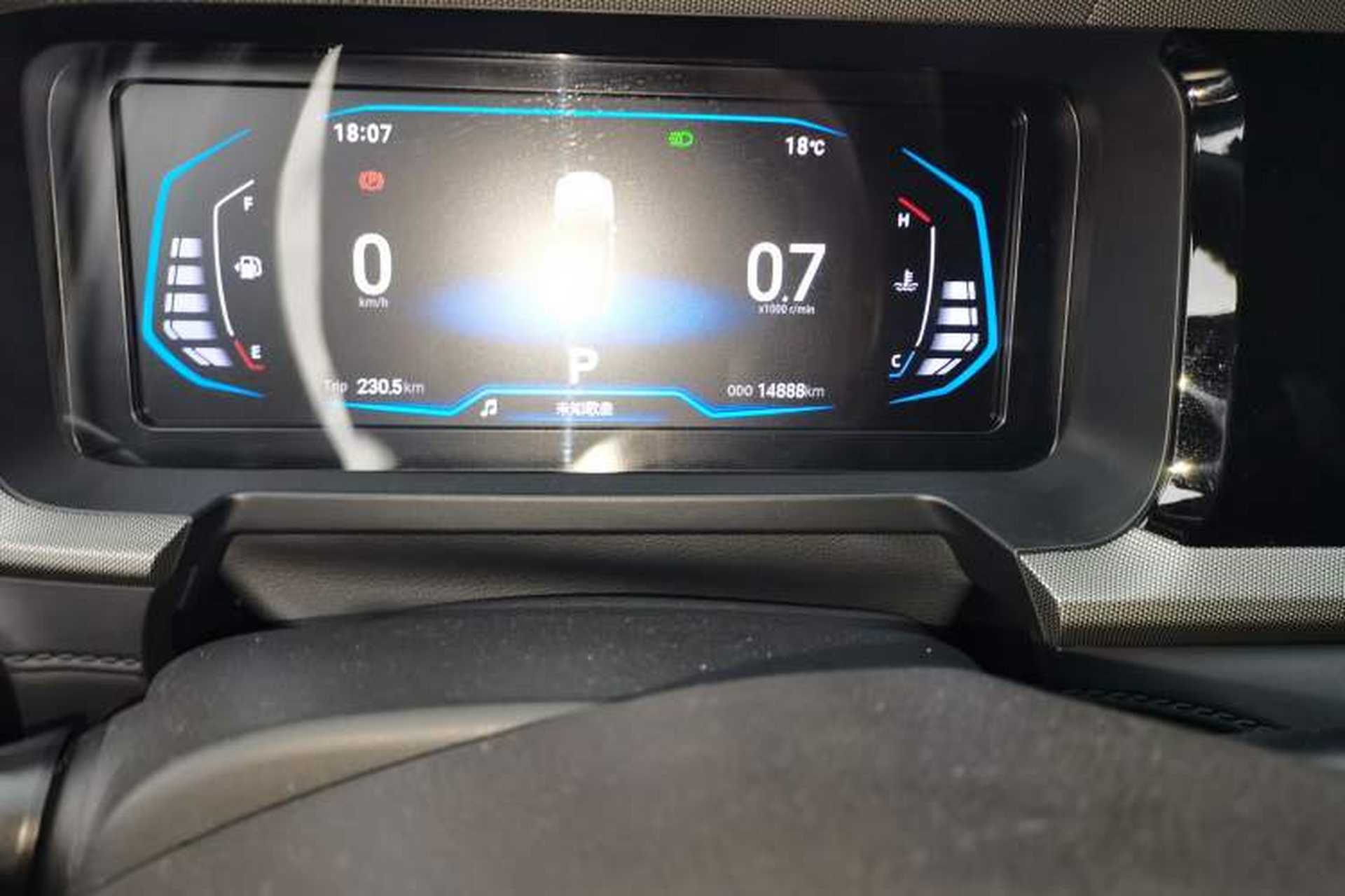 Used Cowin Xuanjie 2021 1.5L CVT Enjoyment Edition Odometer Close Up
