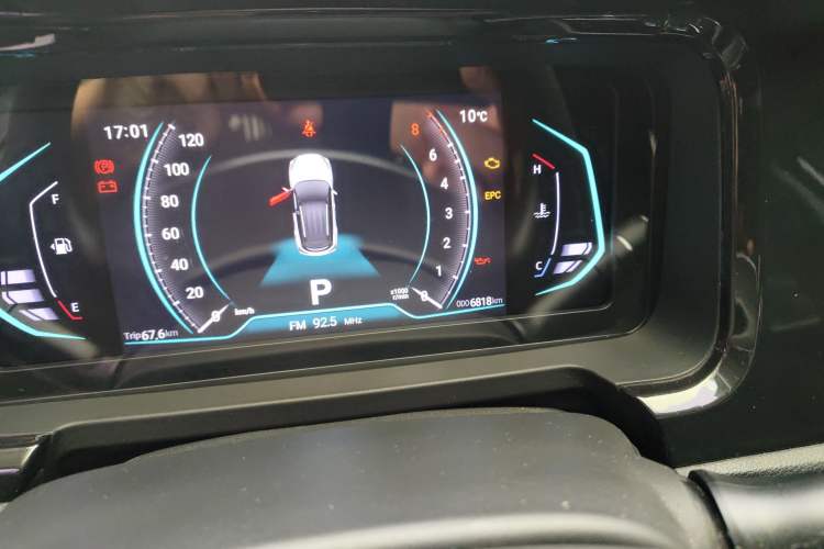 Used Cowin Xuanjie 2021 1.5L CVT Enjoyment Edition Odometer Close Up