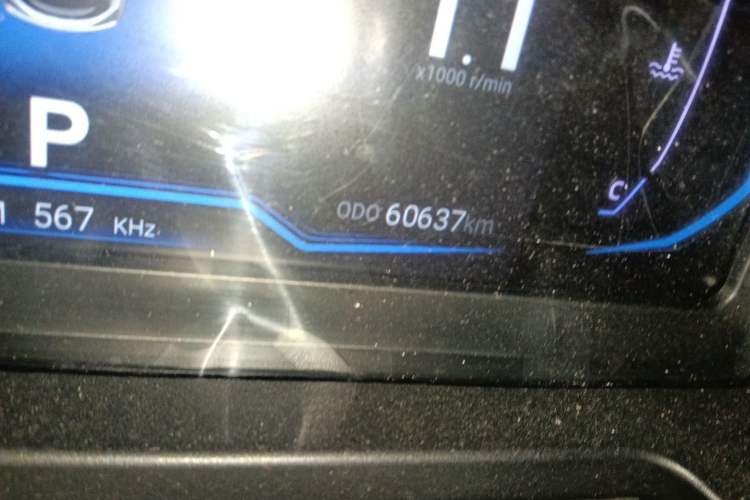 Used Cowin Xuanjie 2021 1.5L CVT Enjoyment Edition Odometer Close Up