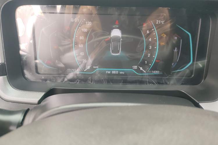 Used Cowin Xuanjie 2023 1.5L Manual Enjoyment Edition Odometer Close Up
