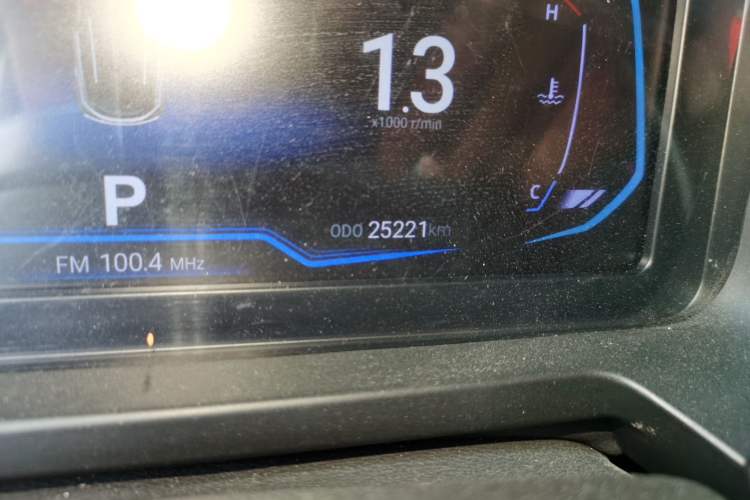 Used Cowin Xuanjie 2023 1.5L CVT Enjoyment Edition Odometer Close Up