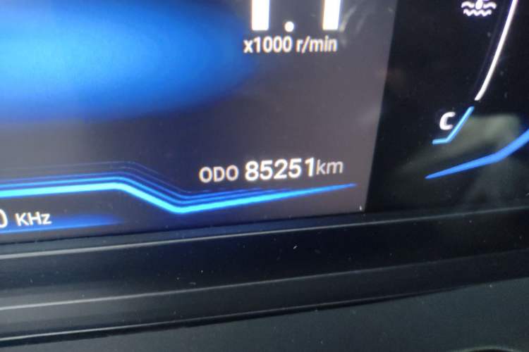 Used Cowin Xuanjie 2023 1.5L CVT Enjoyment Edition Odometer Close Up